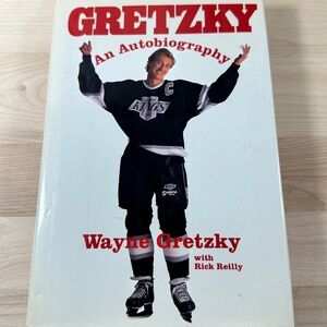 Gretzky An Autobiography, by Wayne Gretzky with Rick Reilly Hardcover, GUC